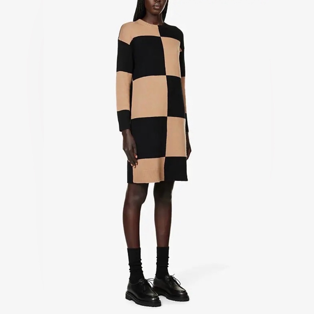 MAX MARA Patchwork Wool Cashmere Blend Knitted Ju… - image 3